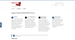 Desktop Screenshot of bokskursu.org